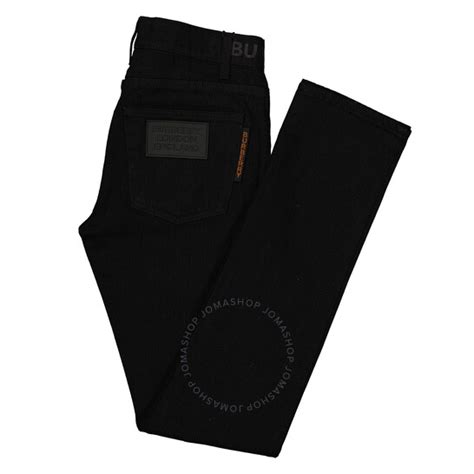 burberry mens black pants|burberry clearance men's.